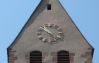 Cadran doré de l'église de Kuttolsheim